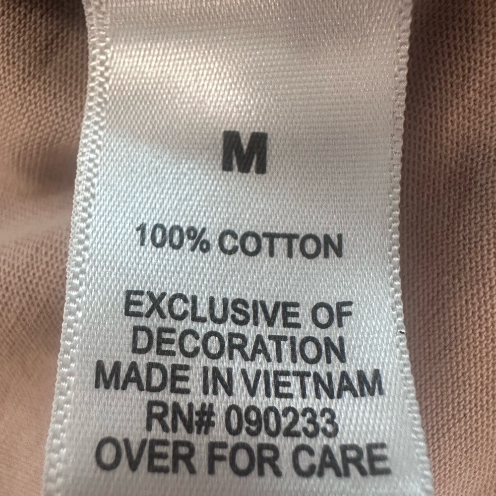Fear of God Essentials Tan Short Sleeve Tee (W/Stain*) 100% Cotton Shott Sleeve - Picture 3 of 9